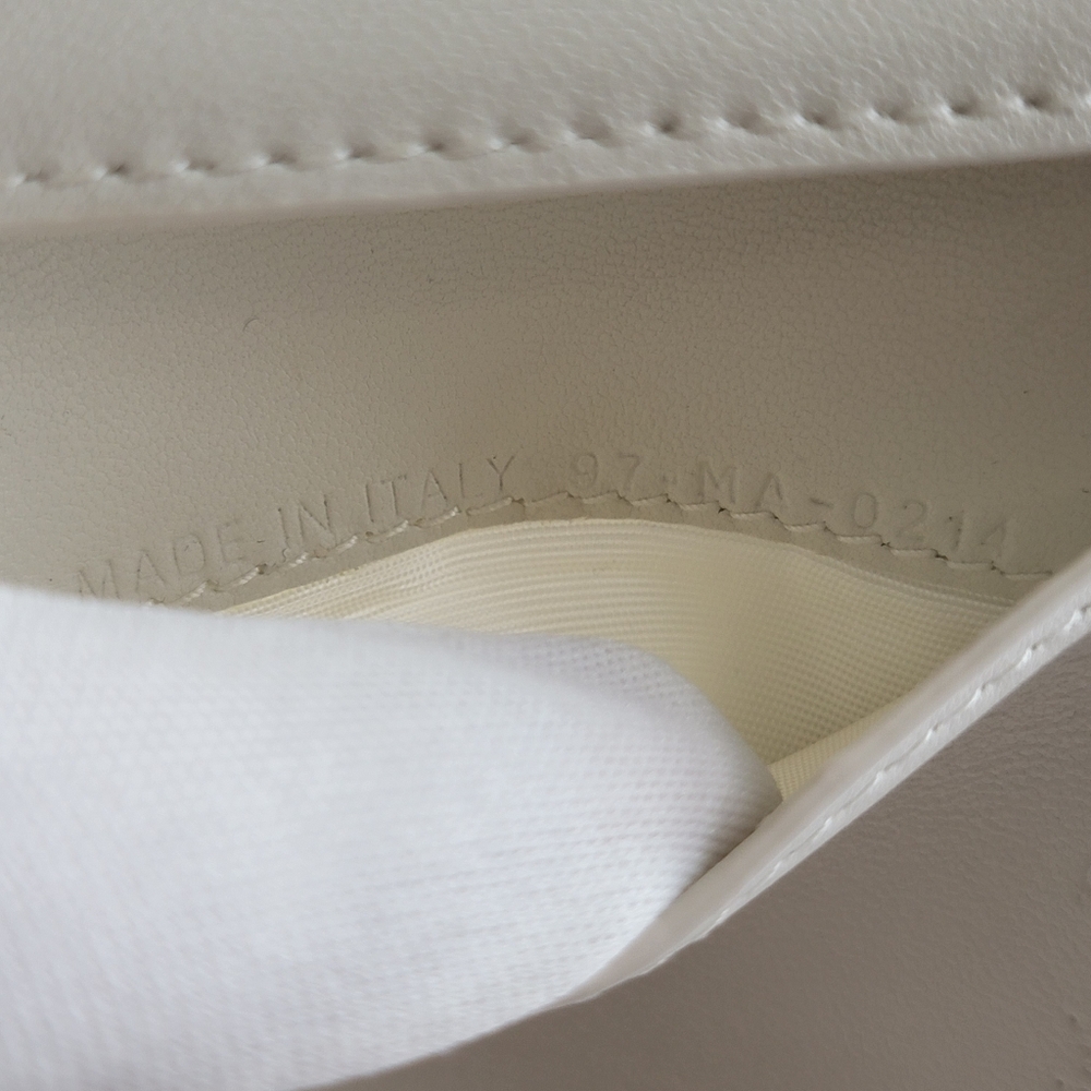 CHRISTIAN DIOR Cannage Lotus Leather Trifold Wallet - Picture 4 of 11